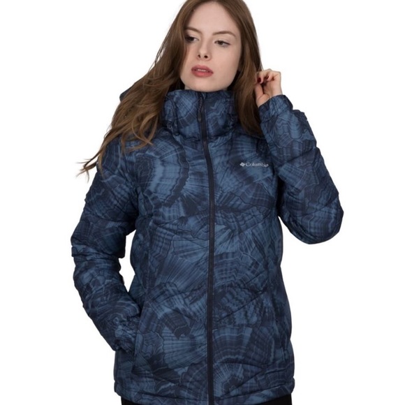 Columbia Pike Lake Agate Print Omi Heat Jacket - Picture 2 of 6